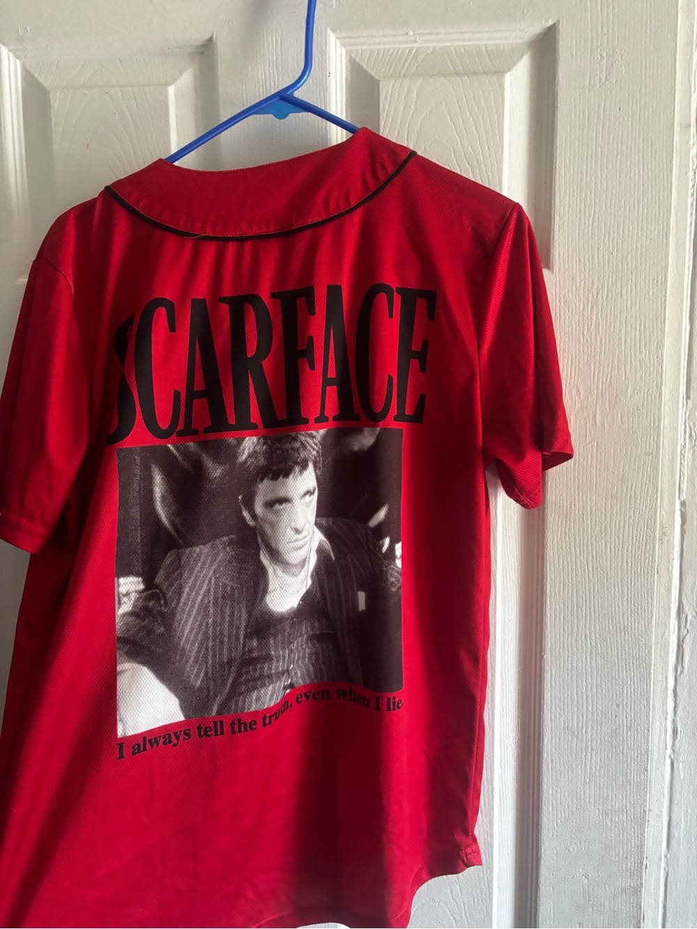 Scarface Red Graphic Men’s Shirt
